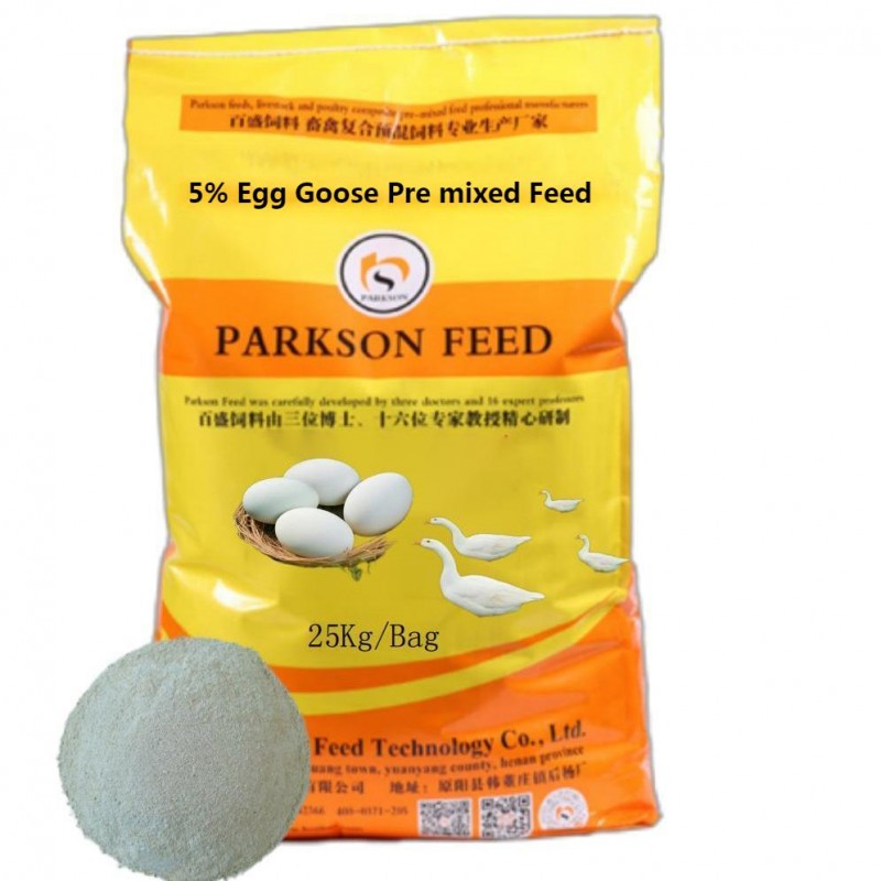 5% koorimine goose premixed toit, goose toit